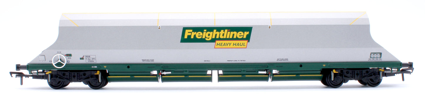 HHA Bogie Hopper Freightliner 'Heavy Haul' Silver & Green No.370254
