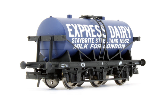 Pre-Owned 6 Wheel Tank Wagon 'Express Dairy' GWR '
