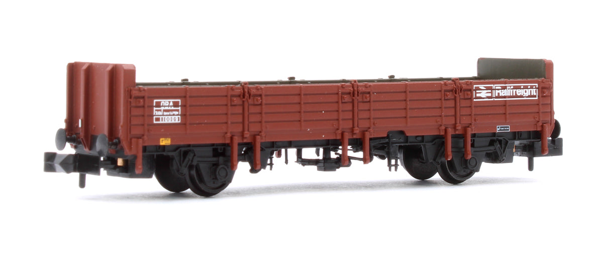 BR OBA Open Wagon Low Ends BR Freight Brown (Railfreight) No. 110009