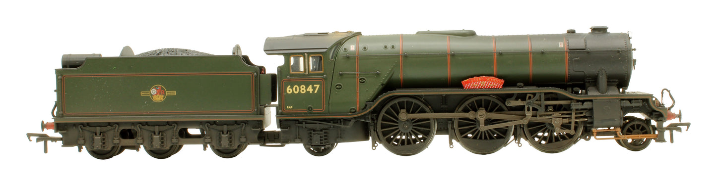 Pre-Owned LNER V2 60847 'St Peter's School' BR Lined Green (Late Crest) - DCC Sound - Custom Weathered - Detail Added