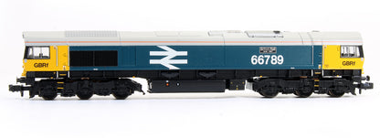 Pre-Owned Class 66/7 66789 'British Rail 1948-1997' GBRf BR Blue (Large Logo) Diesel Locomotive