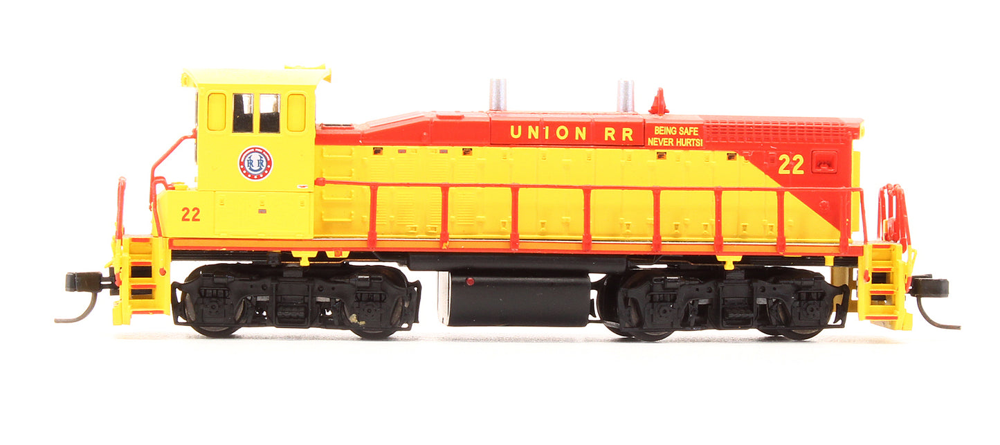 Pre-Owned 40 002 533 MP15DC Diesel Locomotive Union Railroad - Road #22