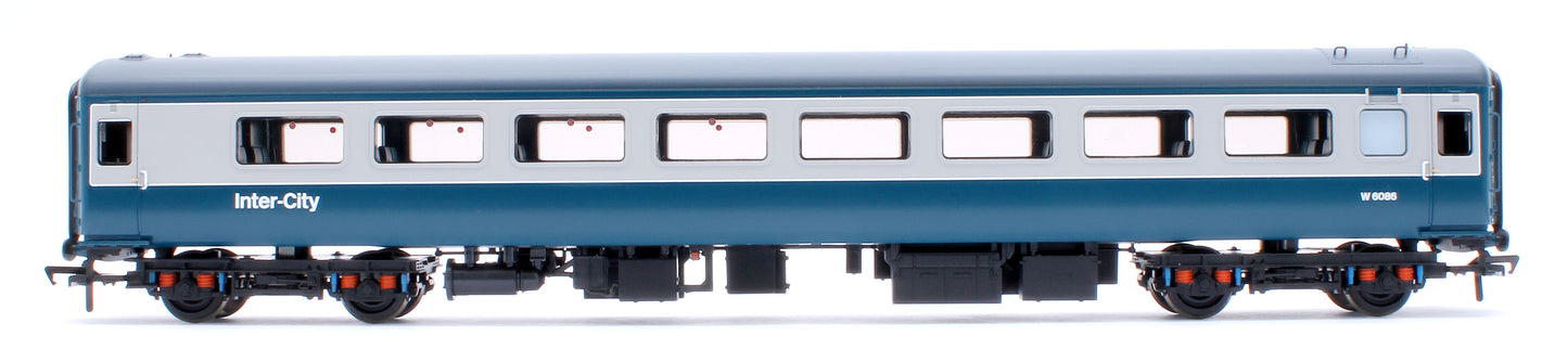 BR Mk2F TSO Tourist Second Open BR Blue & Grey (Inter-City) No.W6086 - DCC Fitted