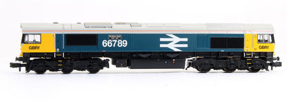 Pre-Owned Class 66/7 66789 'British Rail 1948-1997' GBRf BR Blue (Large Logo) Diesel Locomotive