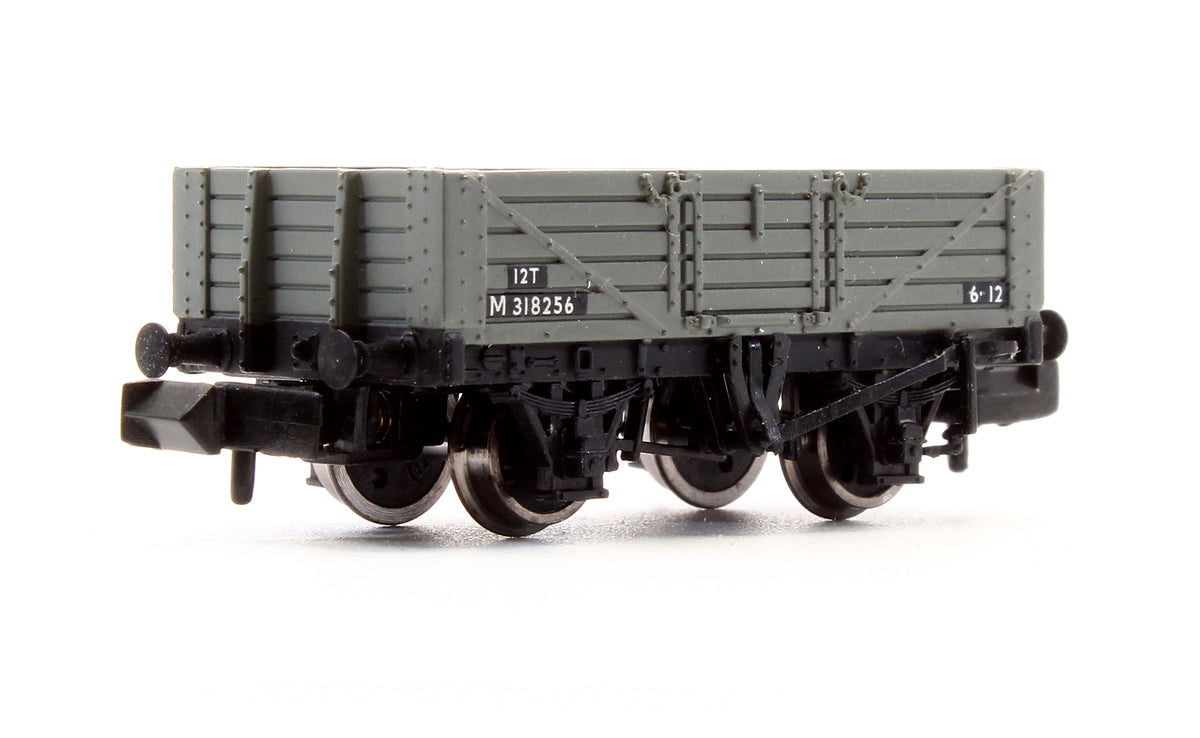 Pre-Owned 377-054 5 Plank Wooden Floor Wagon BR Grey M 318256