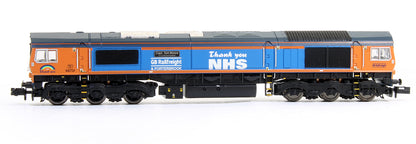 Pre-Owned Class 66731 GBRf Thank You NHS 'Captain Tom Moore' Diesel Locomotive