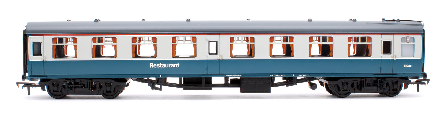 BR Mk1 RUO Restaurant Unclassified Open BR Blue & Grey E1036