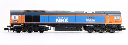 Pre-Owned Class 66731 GBRf Thank You NHS 'Captain Tom Moore' Diesel Locomotive