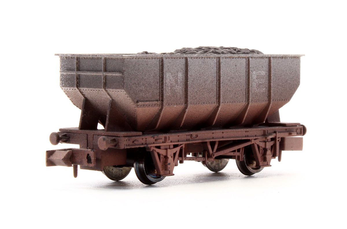 Pre-Owned 2F-034-036 NE 21t Hopper Wagon No.193265 - Weathered