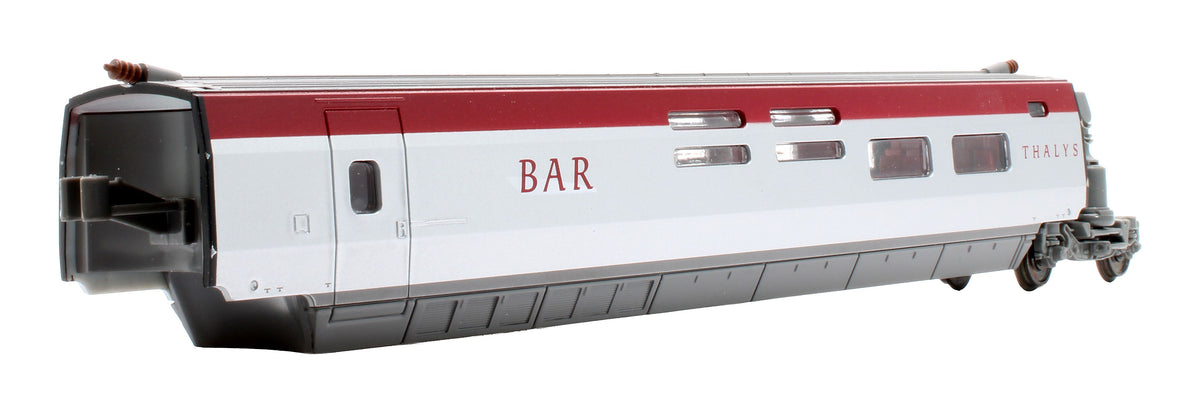 Pre-Owned T675 Thalys 3 Coach Intermediate Passenger Car Set