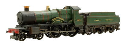 Pre-Owned R3277 RailRoad GWR 4-4-0 County Class 'County Of Devon' 3835' Steam Locomotive - DCC Fitted - Custom Weathered