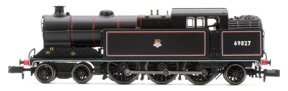 S2104-07 Robinson A5 (GCR Class 9N) 4-6-2 BR Black (Early Emblem) No.69827 Steam Tank Locomotive
