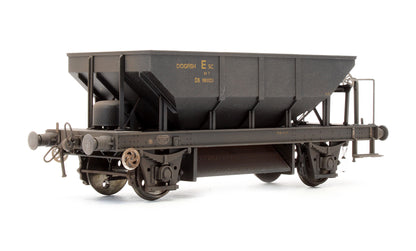 Pre-Owned BR Black Dogfish Ballast Hopper Wagon DB983021 - Custom Weathered