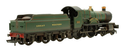Pre-Owned R3277 RailRoad GWR 4-4-0 County Class 'County Of Devon' 3835' Steam Locomotive - DCC Fitted - Custom Weathered