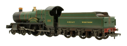 Pre-Owned R3277 RailRoad GWR 4-4-0 County Class 'County Of Devon' 3835' Steam Locomotive - DCC Fitted - Custom Weathered
