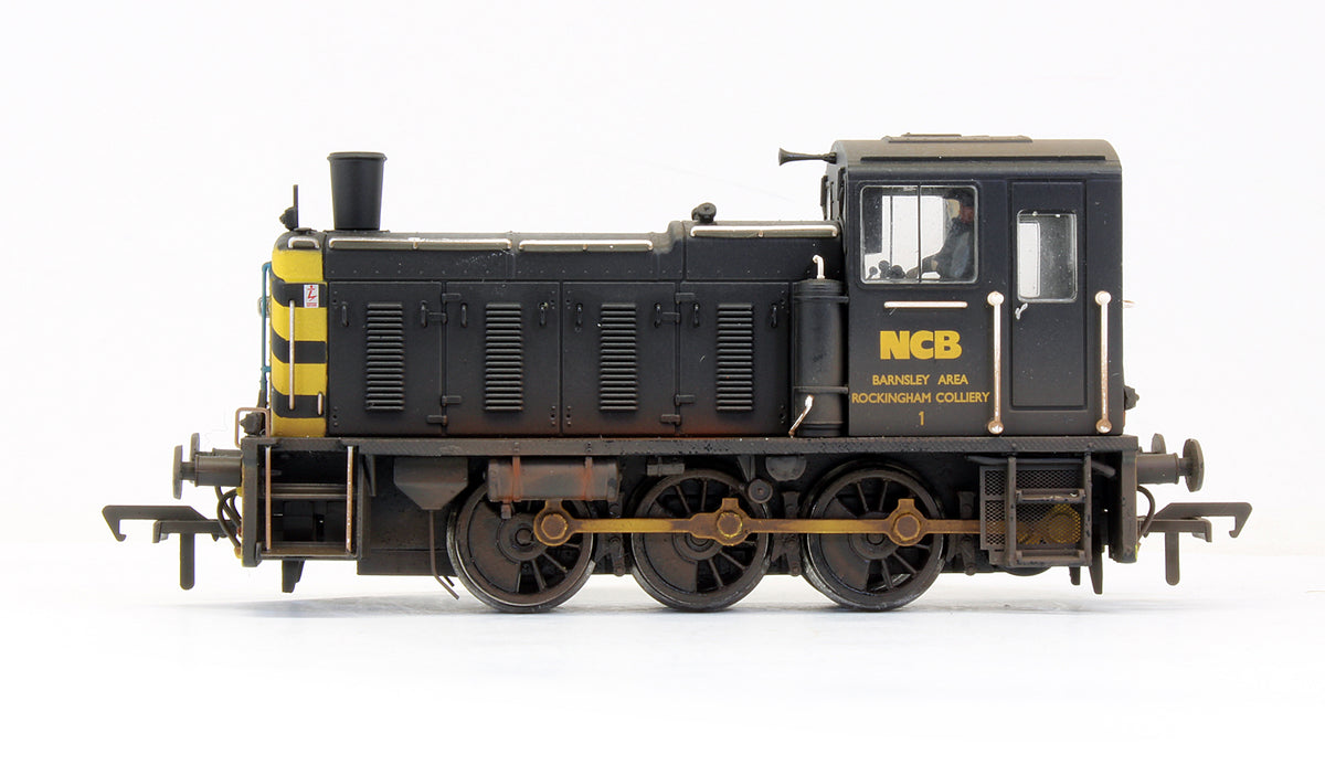 Pre-Owned Class 03 D2199 NCB Black Diesel Shunter Locomotive - Custom Weathered