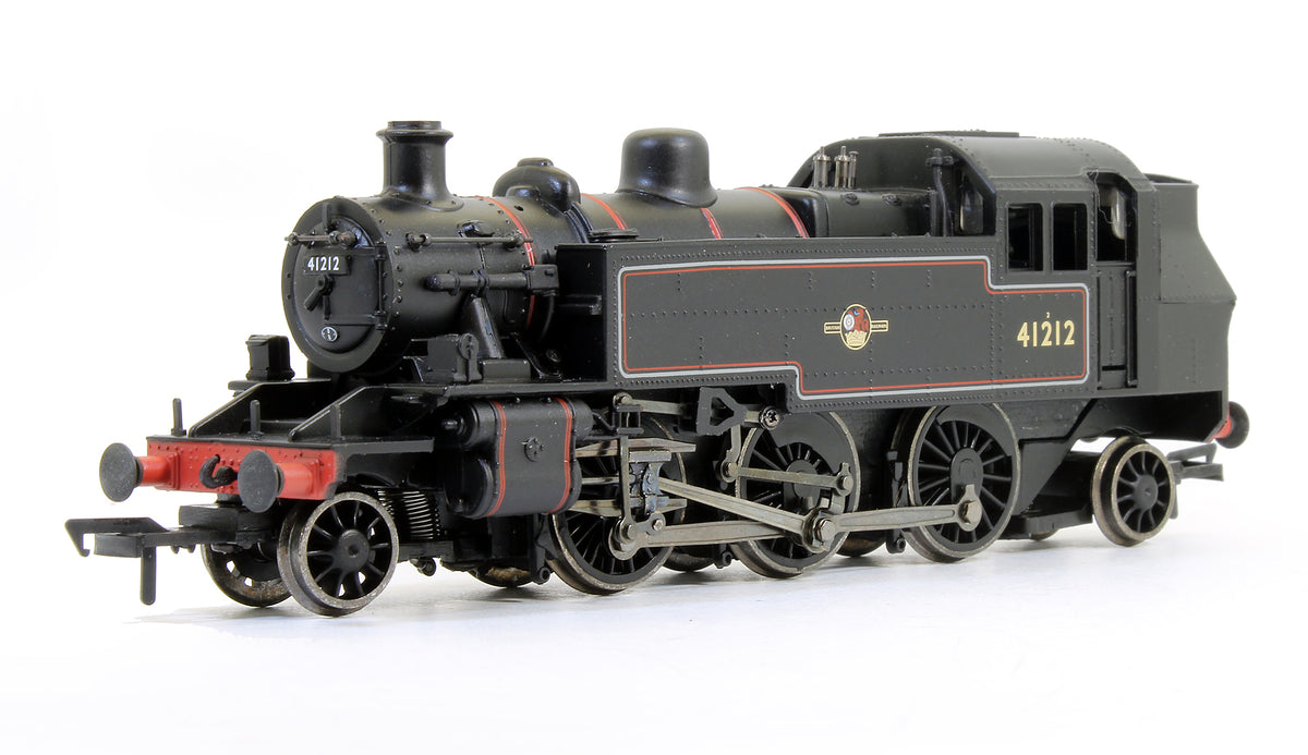 Pre-Owned 31-455 Ivatt Tank 41212 BR Lined Black Late Crest Steam Locomotive