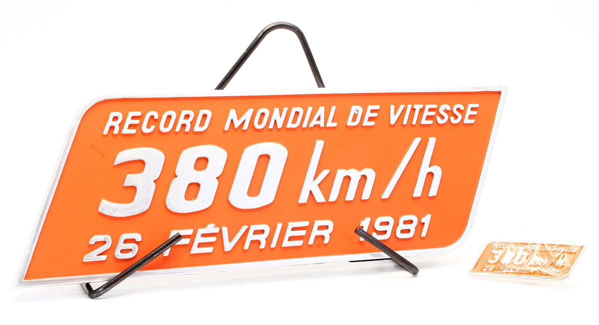 Pre-Owned HJ2412 SNCF TGV Record Mondial 26th February 1981 - 10 Car Set