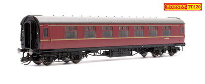 Pre-Owned LMS Period III 57' Corridor Third Coach BR Maroon M1832M