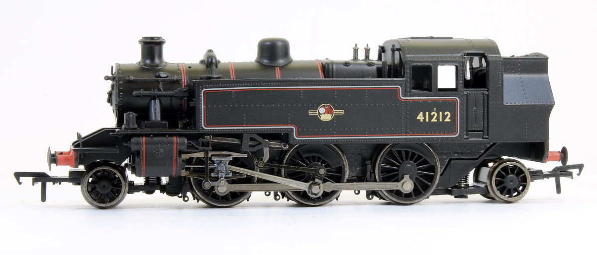Pre-Owned 31-455 Ivatt Tank 41212 BR Lined Black Late Crest Steam Locomotive
