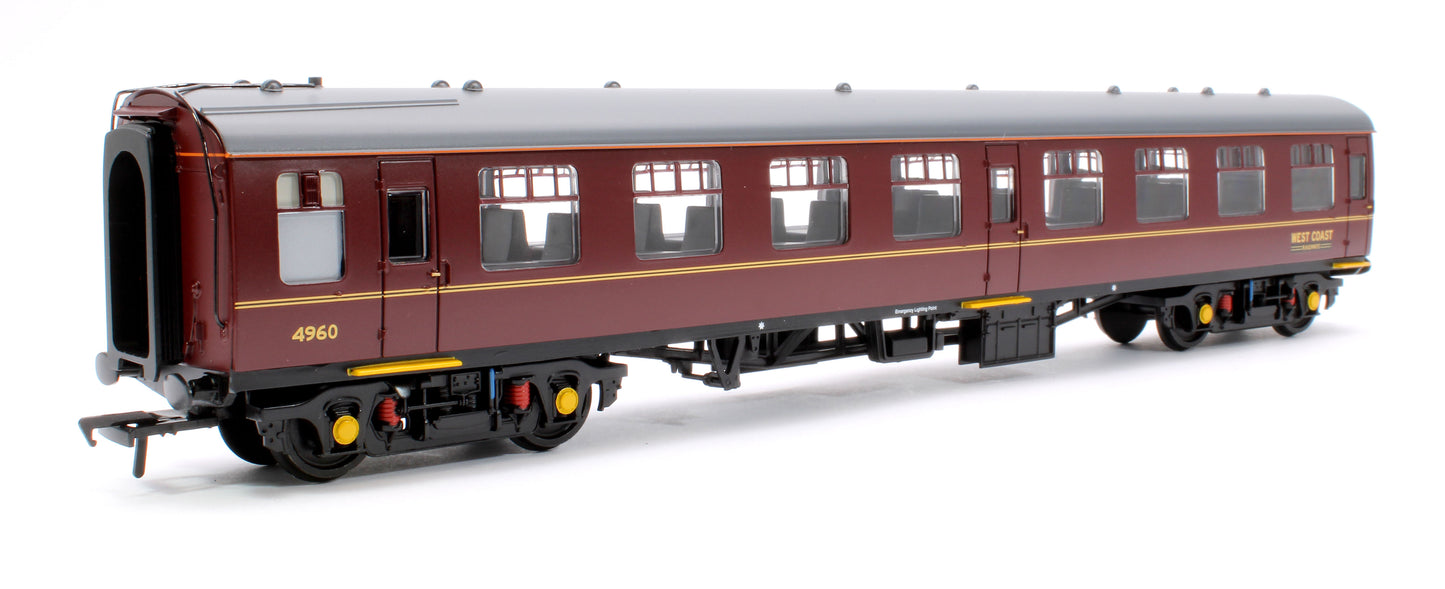 BR Mk1 TSO Tourist Second Open WCRC Maroon No.4960