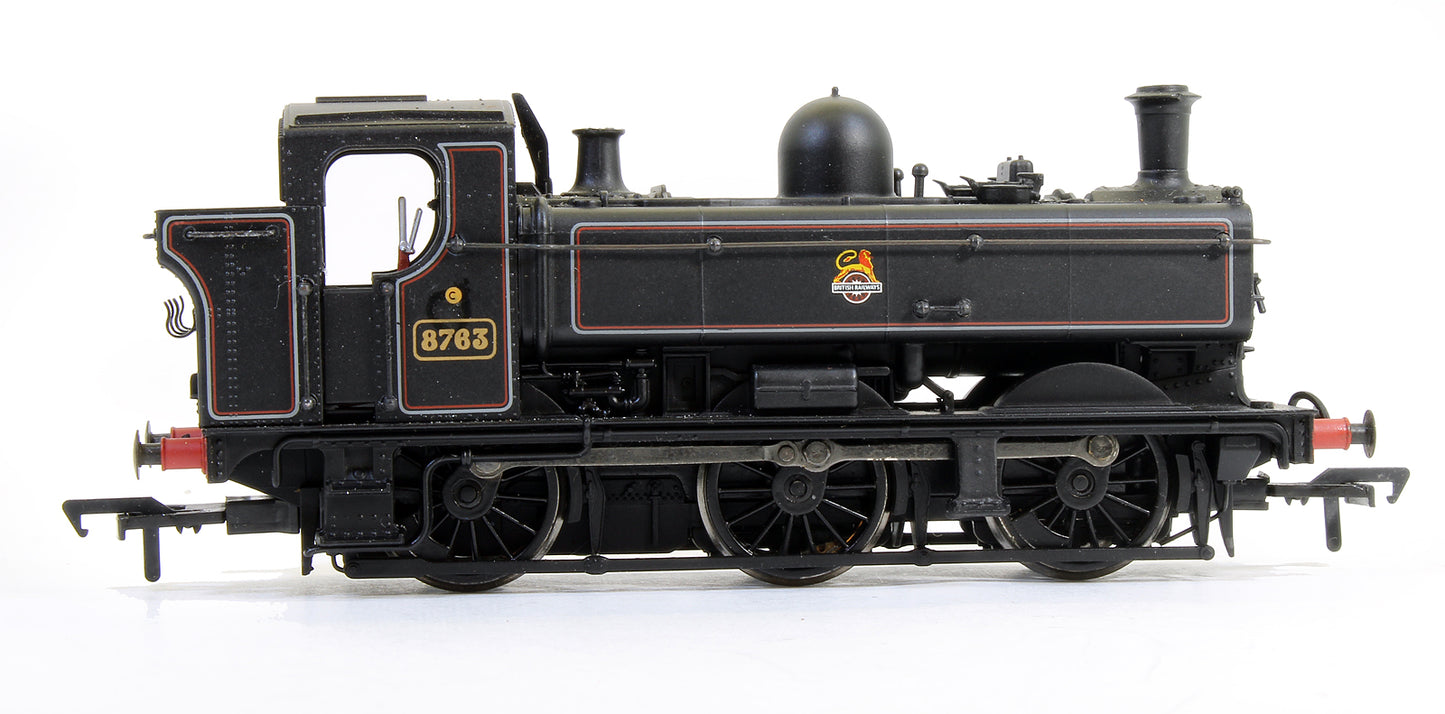 Pre-Owned 8750 Pannier Tank 8763 BR Lined Black Steam Locomotive