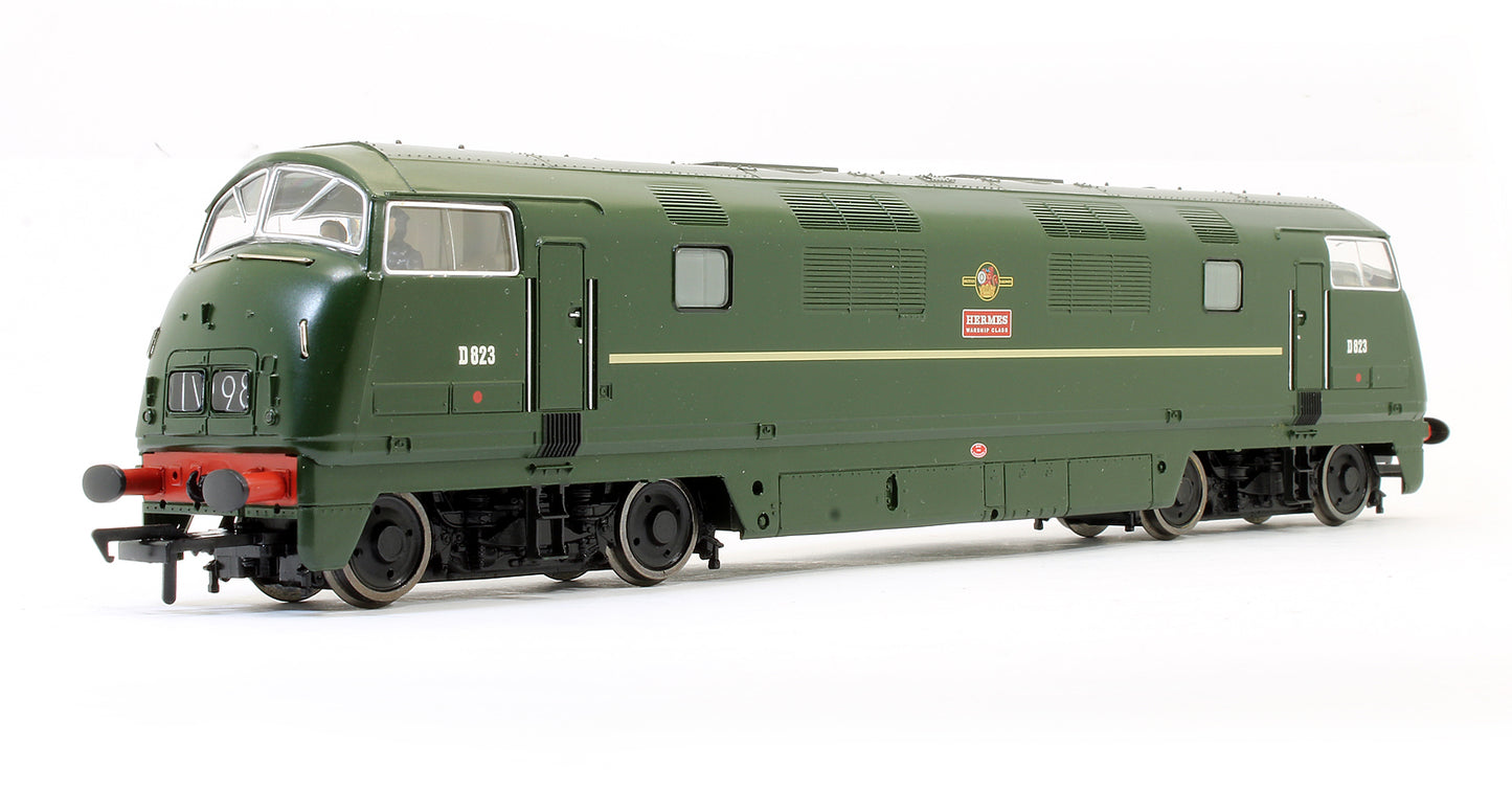 Pre-Owned 32-052A Class 42 Diesel D823 BR Green 'Hermes' Diesel Locomotive - DCC Sound