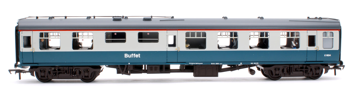 BR Mk1 RMB Restaurant Miniature Buffet BR Blue & Grey E1824 - Fitted Passengers