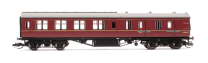 Pre-Owned LMS Period III 57' Brake Third Coach BR Maroon M5842M