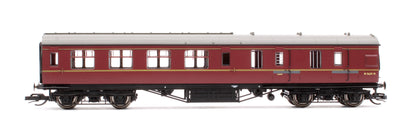 Pre-Owned LMS Period III 57' Brake Third Coach BR Maroon M5629M