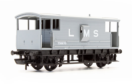 Pre-Owned R6079 LMS Grey 20 Ton Brake Van '730670'