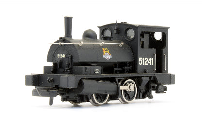 Pre-Owned BR Black 0-4-0 LNY Pug '51241' Steam Locomotive