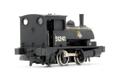 Pre-Owned BR Black 0-4-0 LNY Pug '51241' Steam Locomotive