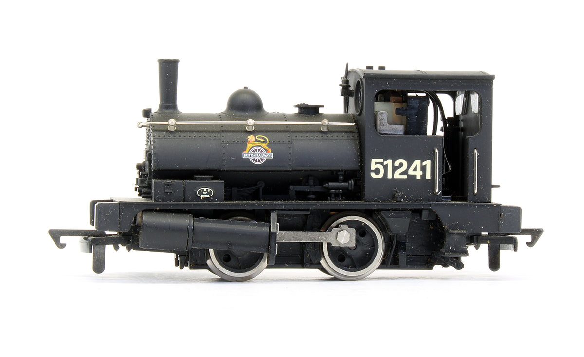 Pre-Owned BR Black 0-4-0 LNY Pug '51241' Steam Locomotive