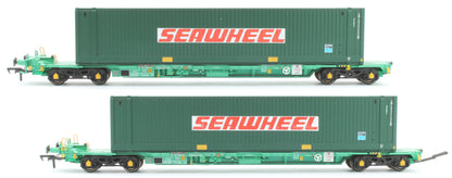Pre-Owned Intermodal Bogie Wagons With 45' Containers 'Seawheel'
