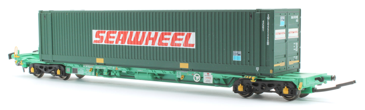 Pre-Owned Intermodal Bogie Wagons With 45' Containers 'Seawheel'
