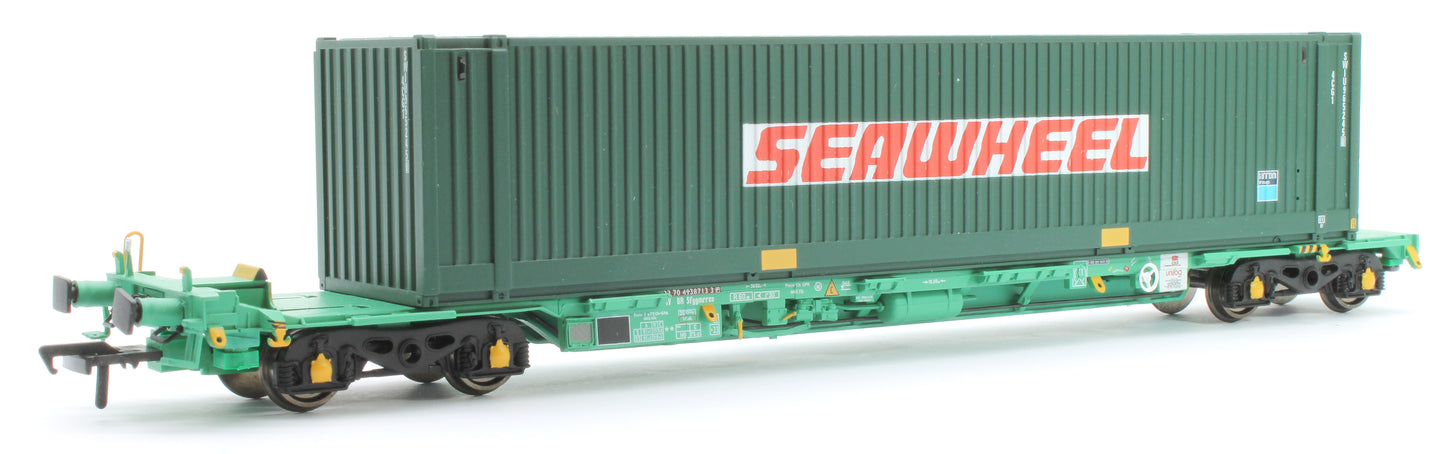 Pre-Owned Intermodal Bogie Wagons With 45' Containers 'Seawheel'