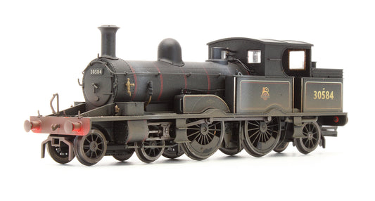 Pre-Owned Adams Radial BR Lined Black '30584' Steam Locomotive - Custom Weathered