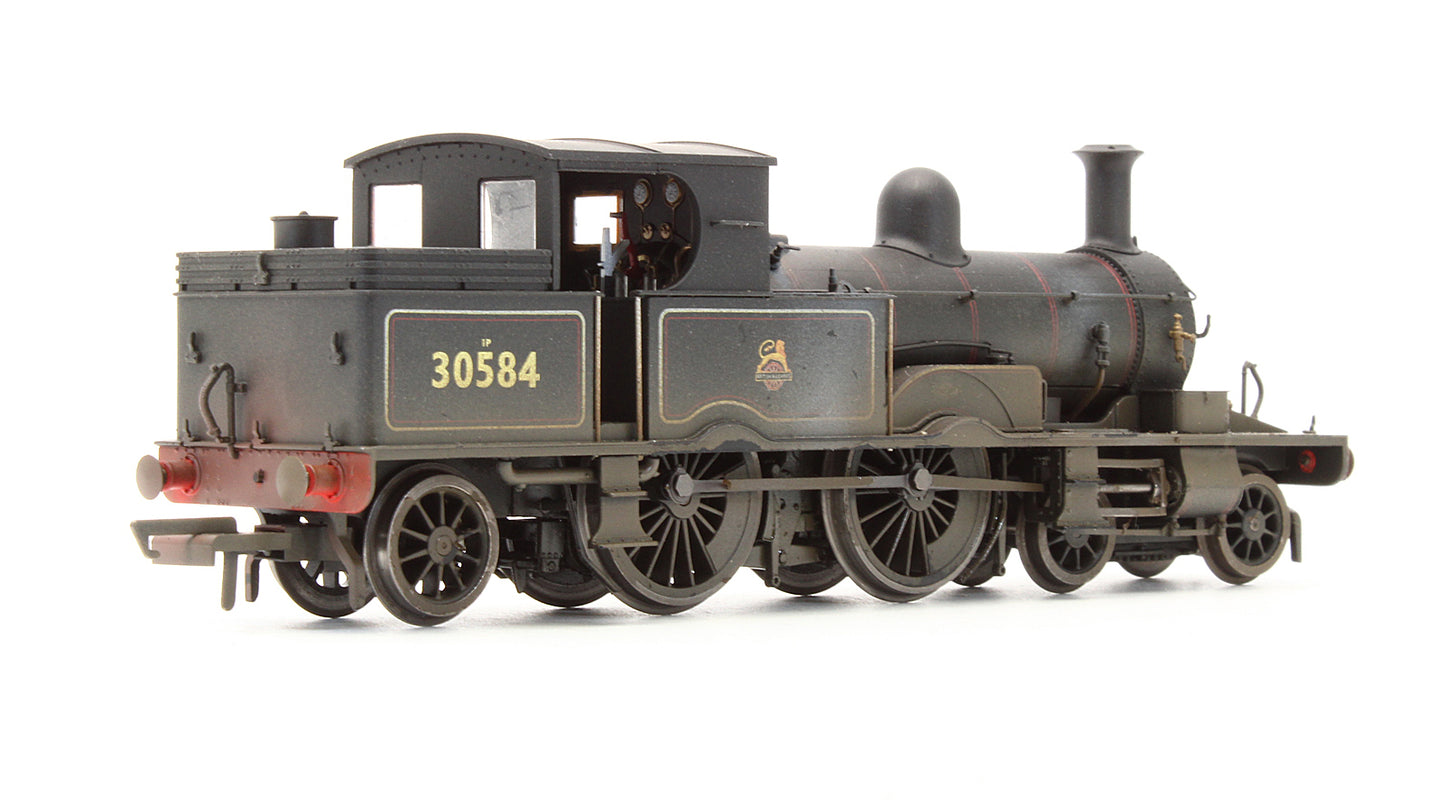 Pre-Owned Adams Radial BR Lined Black '30584' Steam Locomotive - Custom Weathered