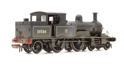 Pre-Owned Adams Radial BR Lined Black '30584' Steam Locomotive - Custom Weathered