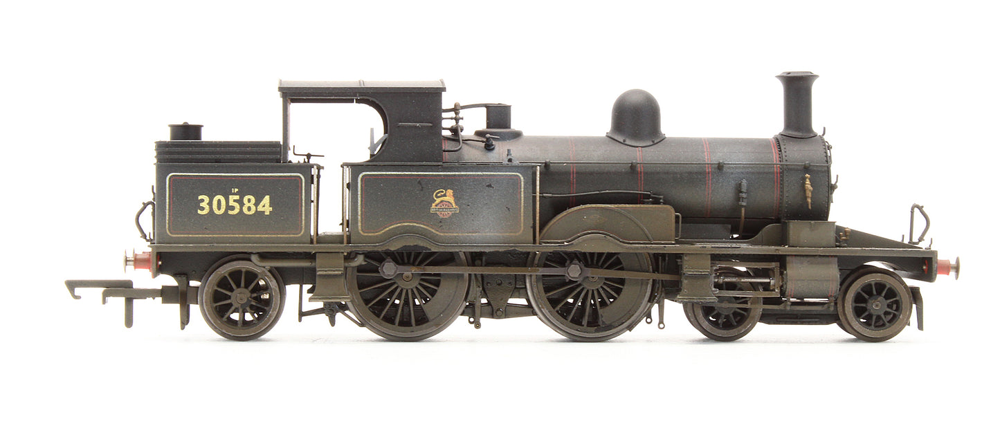 Pre-Owned Adams Radial BR Lined Black '30584' Steam Locomotive - Custom Weathered