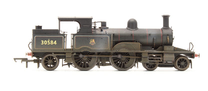 Pre-Owned Adams Radial BR Lined Black '30584' Steam Locomotive - Custom Weathered