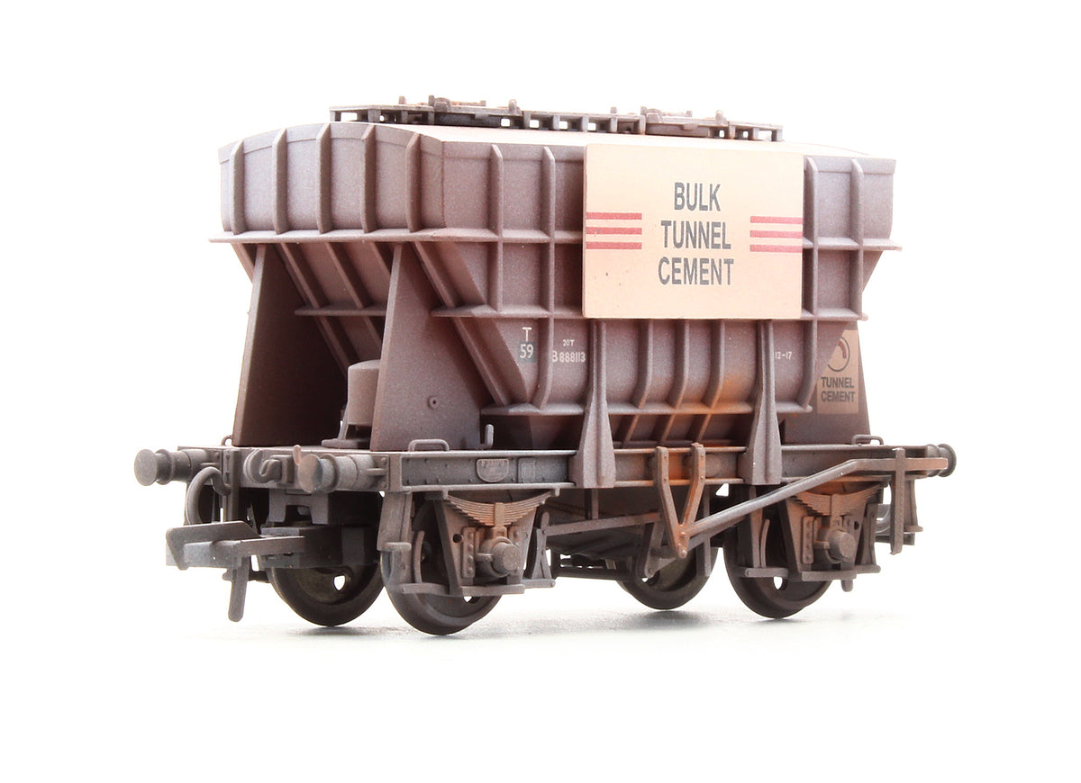 Pre-Owned Presflo 20T Cement Wagon Bulk Tunnel Cement 'B888113' - Custom Weathered