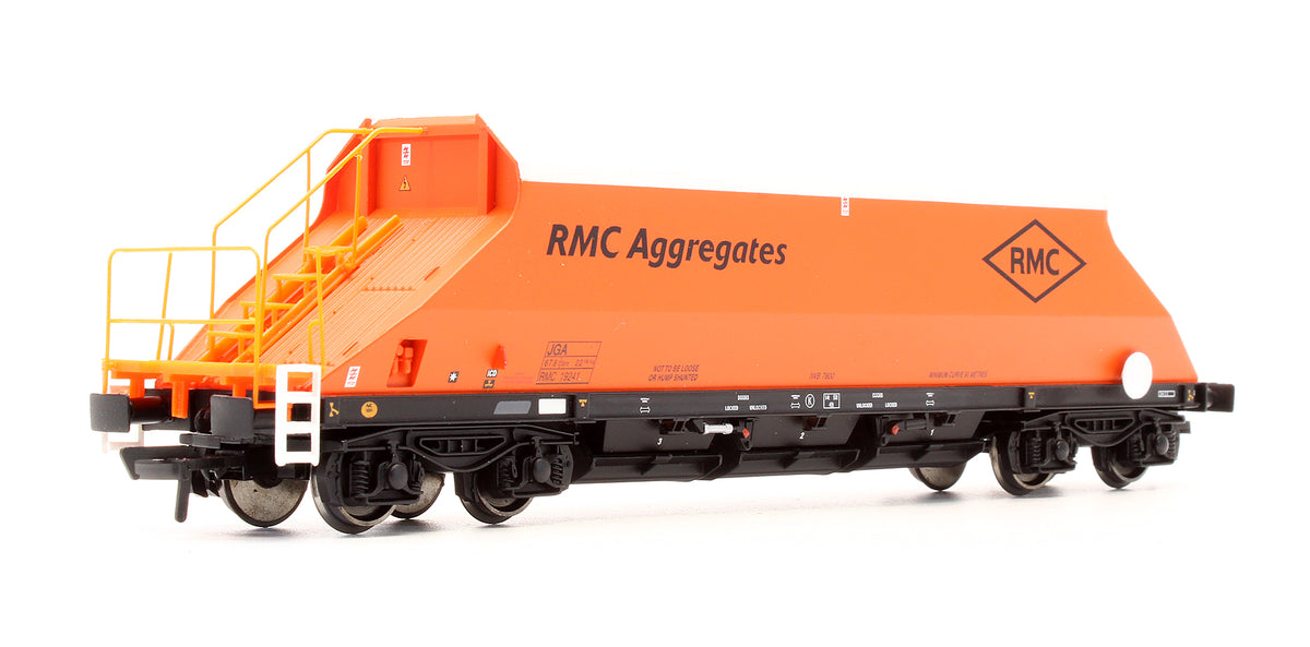 Pre-Owned 37-326 90 Tonne glw JGA Bogie Hopper Wagon 'RMC' 19241