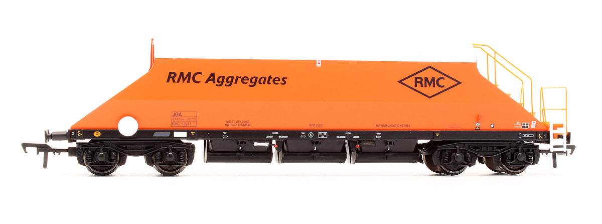 Pre-Owned 37-326 90 Tonne glw JGA Bogie Hopper Wagon 'RMC' 19241