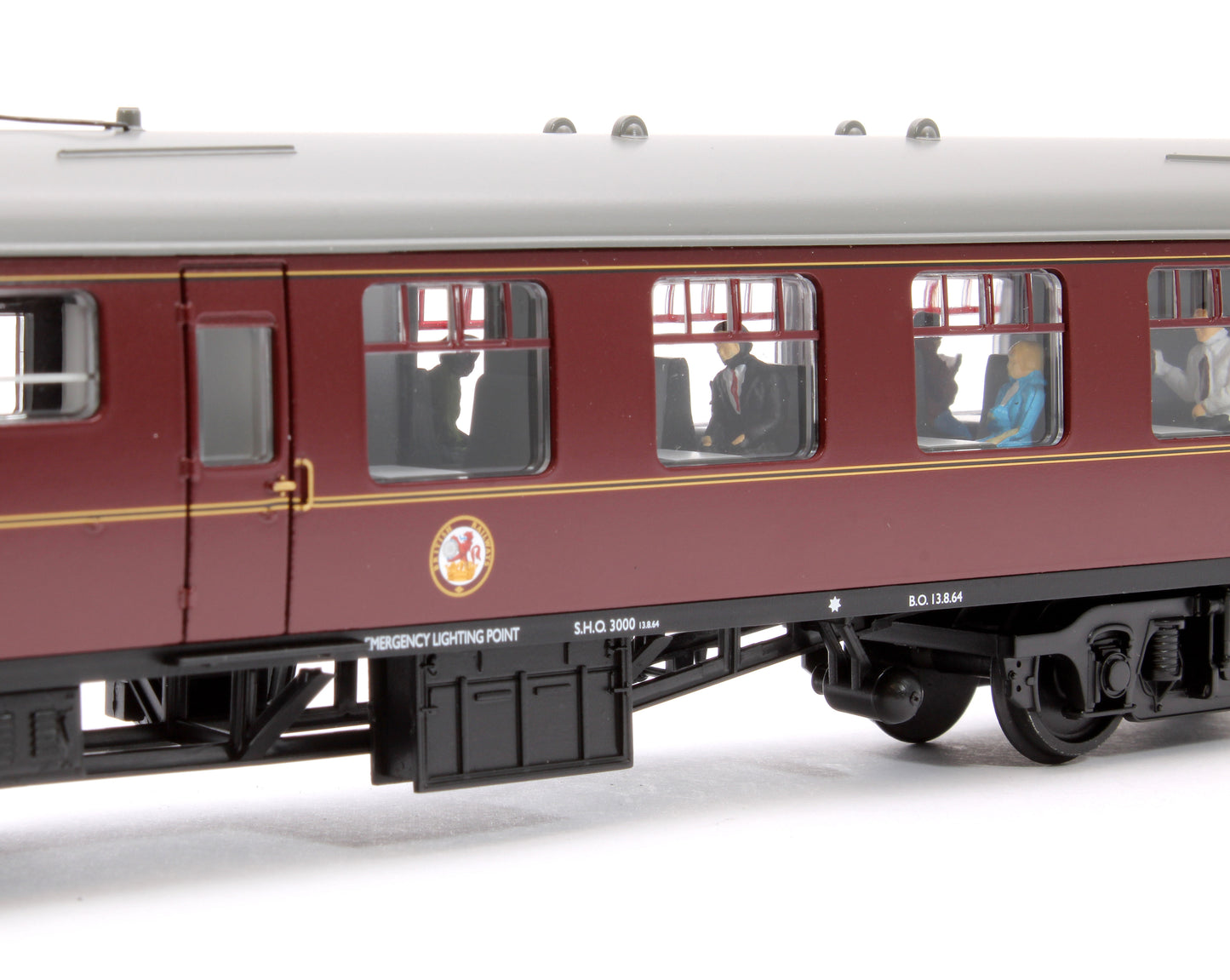 BR Mk1 RMB Restaurant Miniature Buffet BR Maroon 39-261CPF - Fitted Passengers