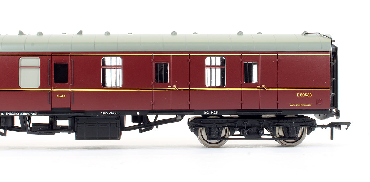 Pre-Owned BR Maroon MK1 Full Brake BG Coach 'E80533'