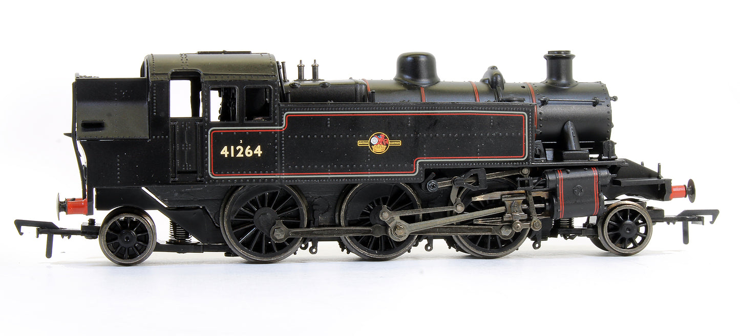 Pre-Owned Ivatt Tank 41264 BR Lined Black Late Crest Steam Locomotive