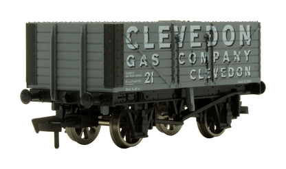 Pre-Owned 'Clevedon Gas Company' Grey 7 Plank Wagon No.21  - Limited Edition