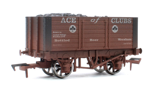 Pre-Owned 4F-072-006 7 Plank Wagon 9ft Wheelbase Ace Of Clubs - Weathered
